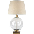 Lunel Glass Orb Table Lamp