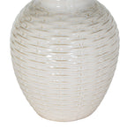 Basketweave Ceramic Table Lamp