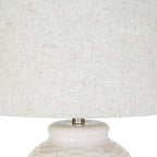 Basketweave Ceramic Table Lamp