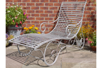 Antique Grey Lounger