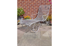 Antique Grey Lounger