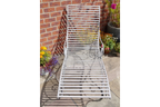 Antique Grey Lounger