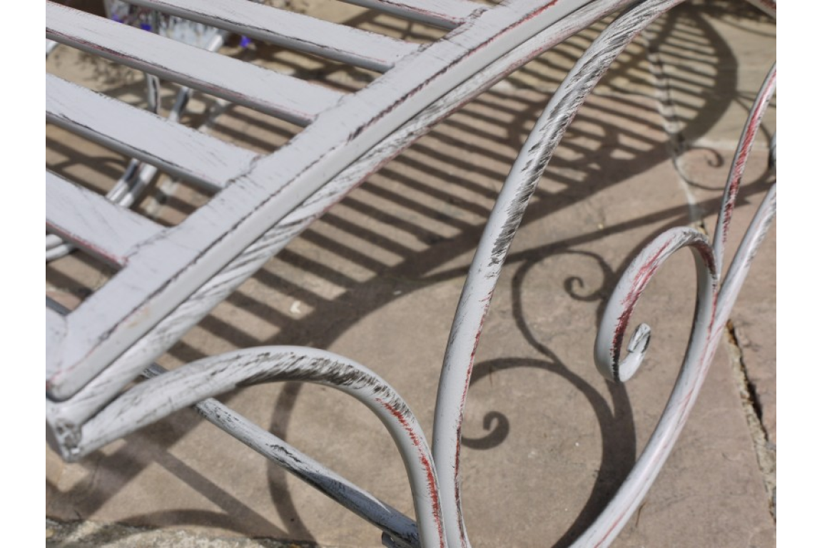 Antique Grey Lounger