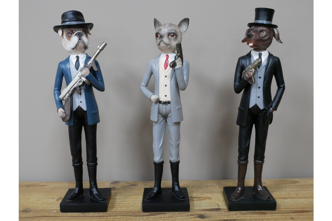 Set of 3 K9 Agents