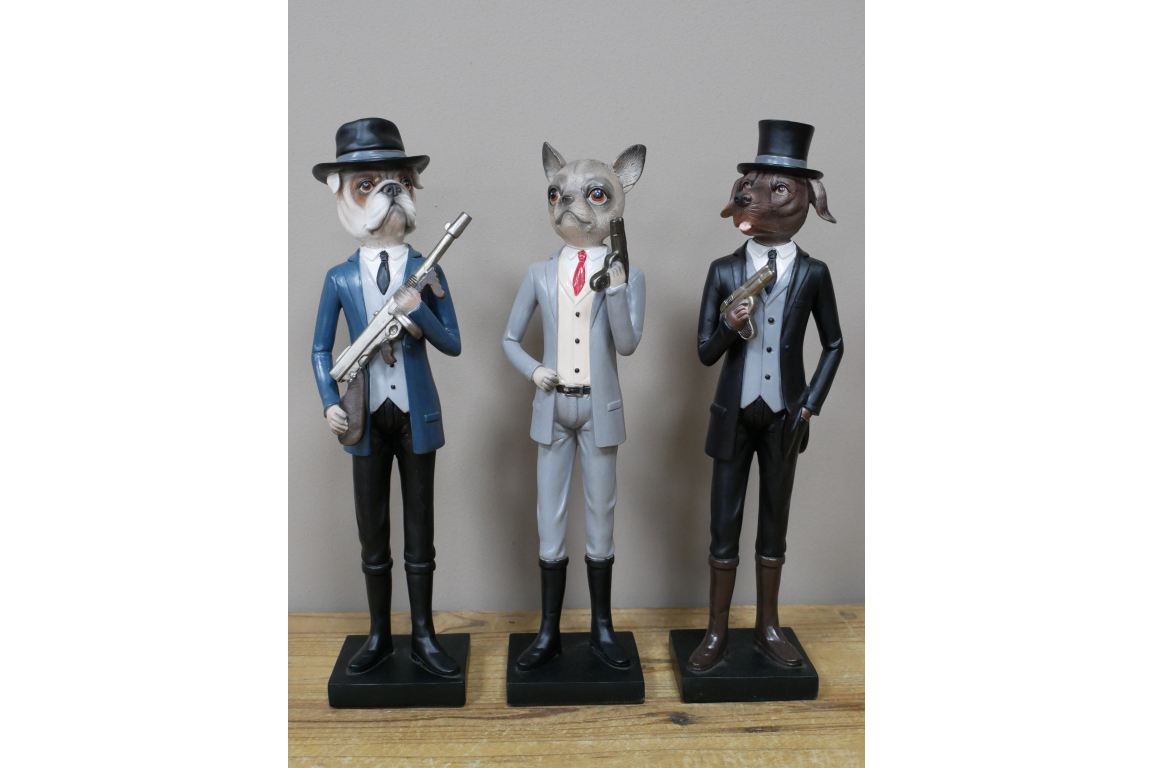 Set of 3 K9 Agents