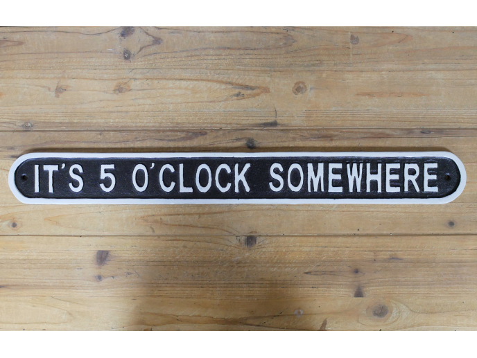 It's 5 O'Clock Somewhere