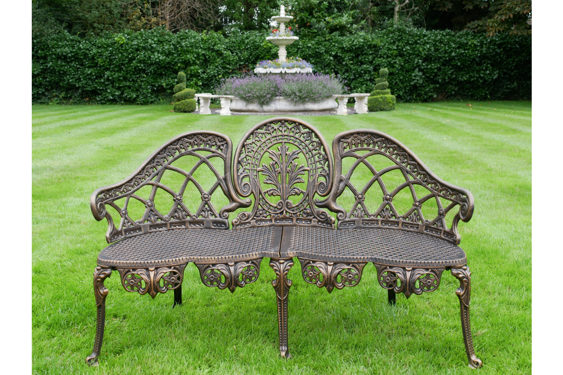 Bronze Aluminium Bench