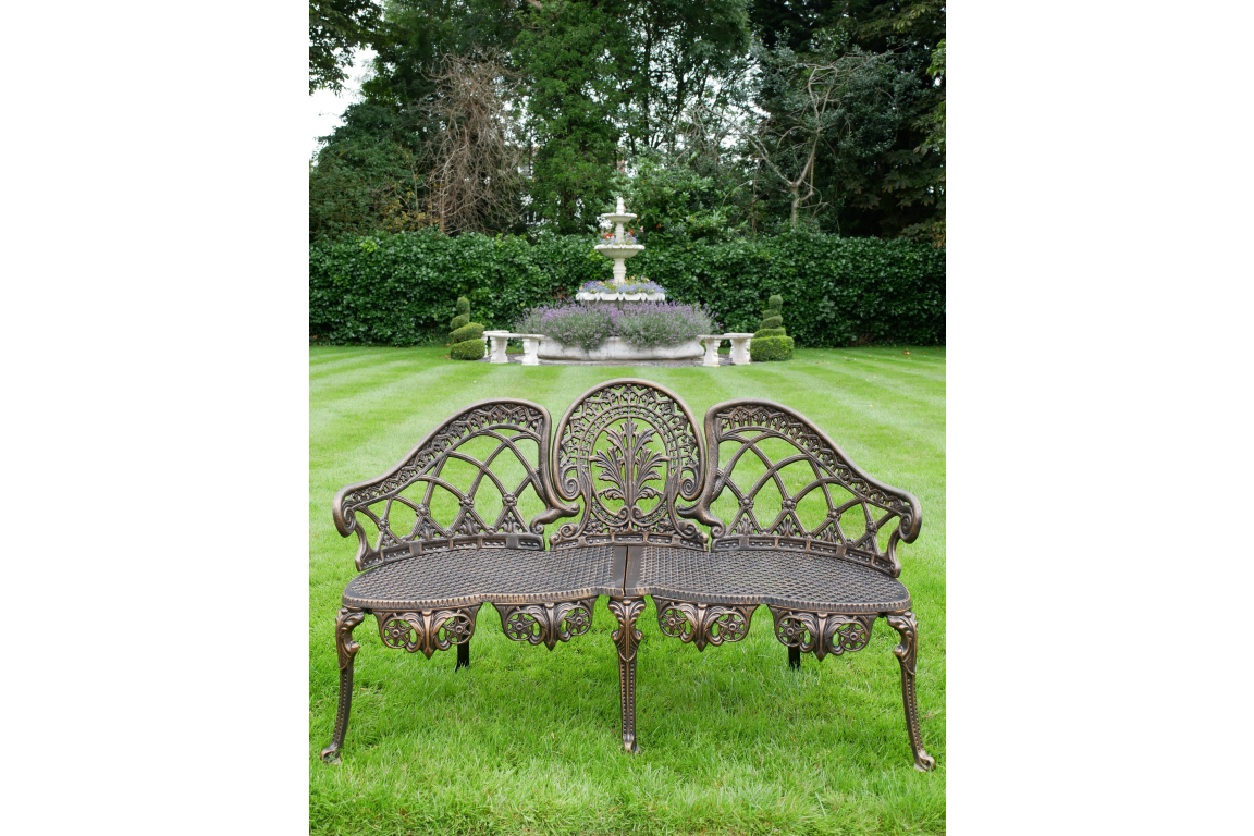 Bronze Aluminium Bench