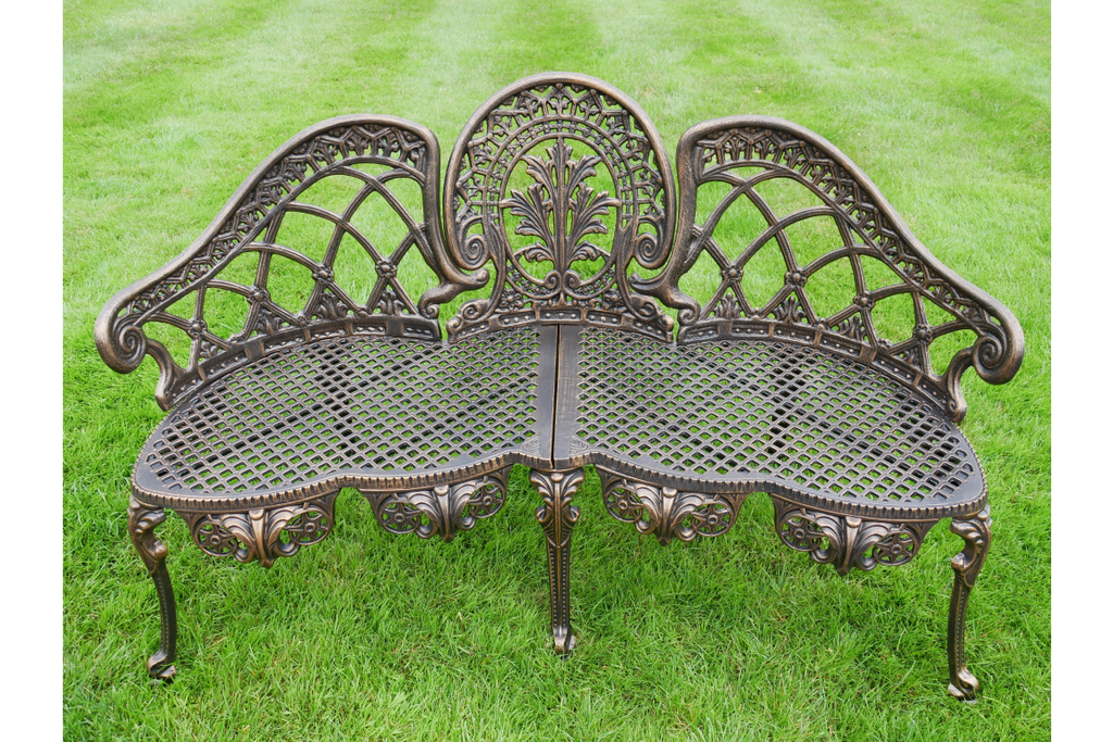Bronze Aluminium Bench