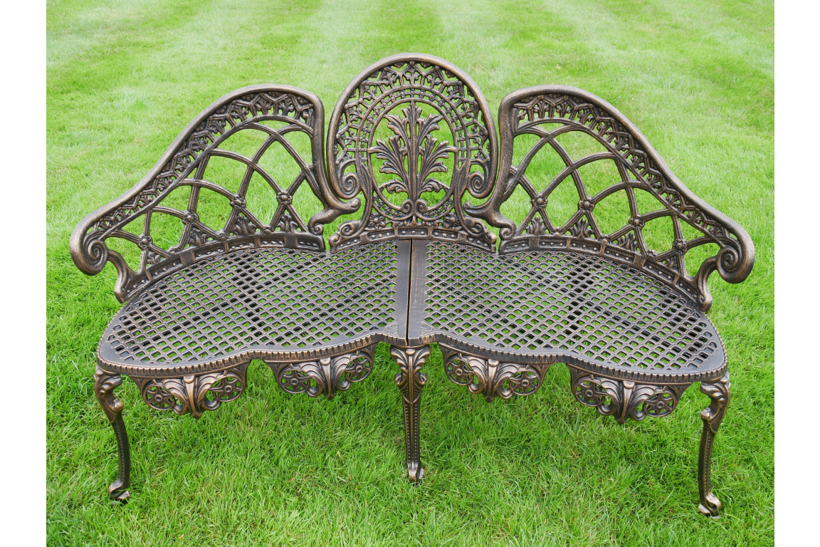Bronze Aluminium Bench