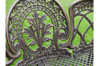 Bronze Aluminium Bench