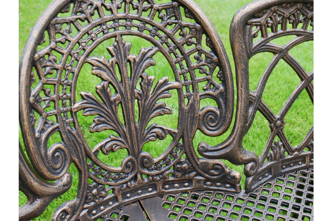 Bronze Aluminium Bench