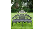 Black Aluminium Bench