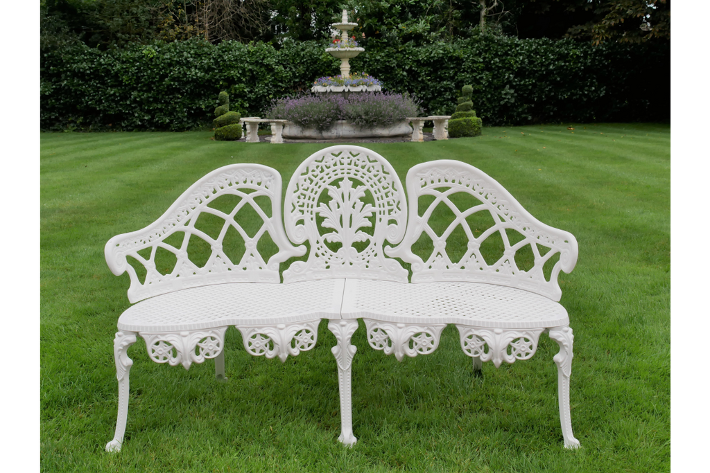 White Aluminium Bench