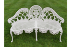 White Aluminium Bench