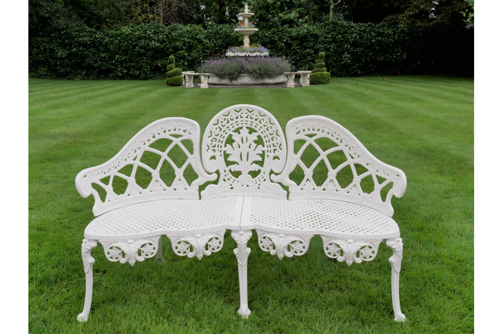 White Aluminium Bench
