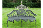 Green Aluminium Bench