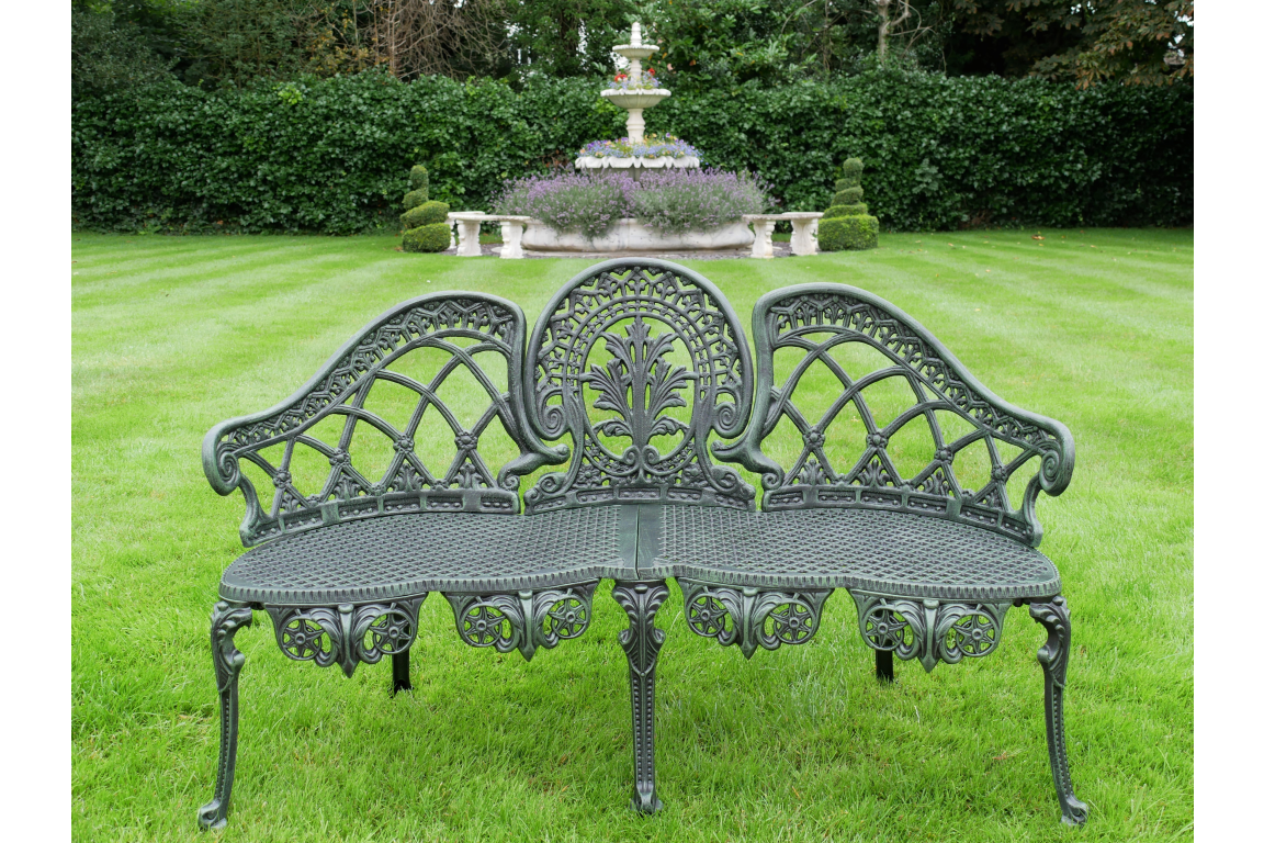 Green Aluminium Bench