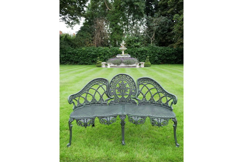 Green Aluminium Bench