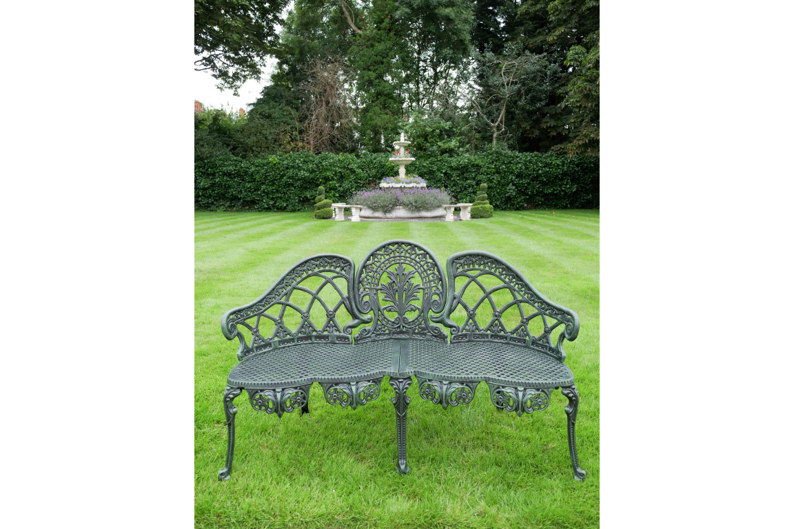 Green Aluminium Bench