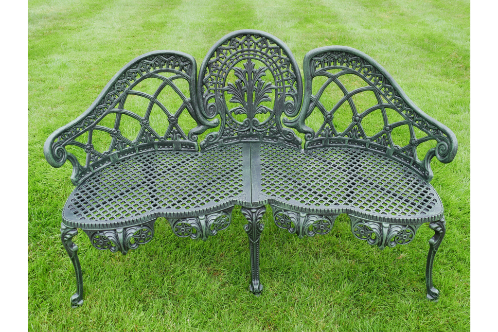 Green Aluminium Bench