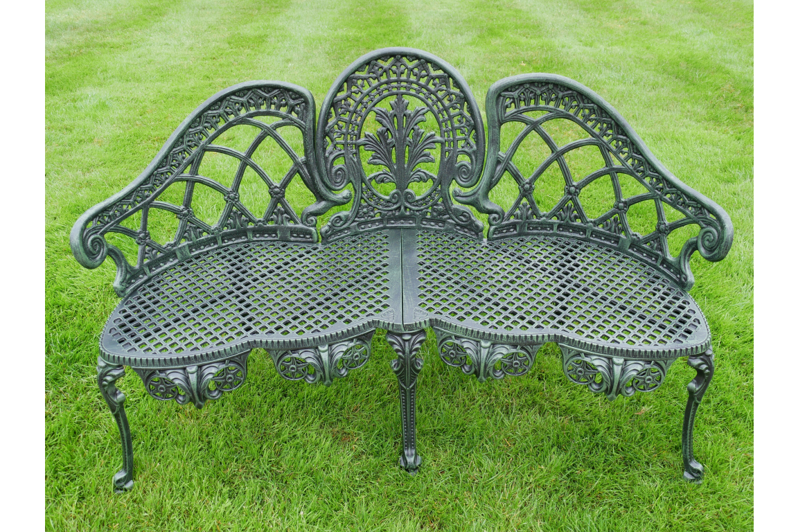 Green Aluminium Bench