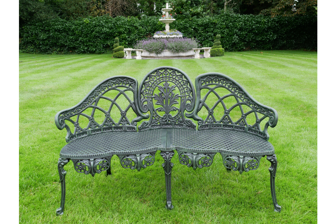 Green Aluminium Bench