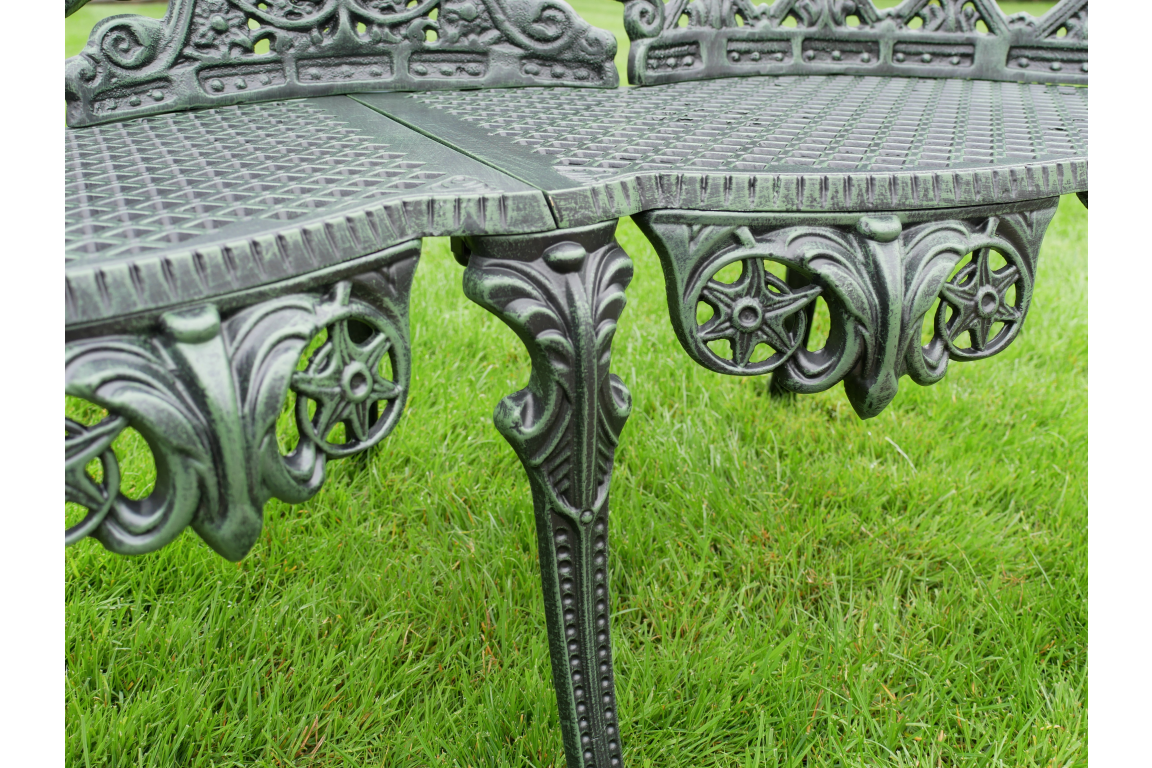 Green Aluminium Bench
