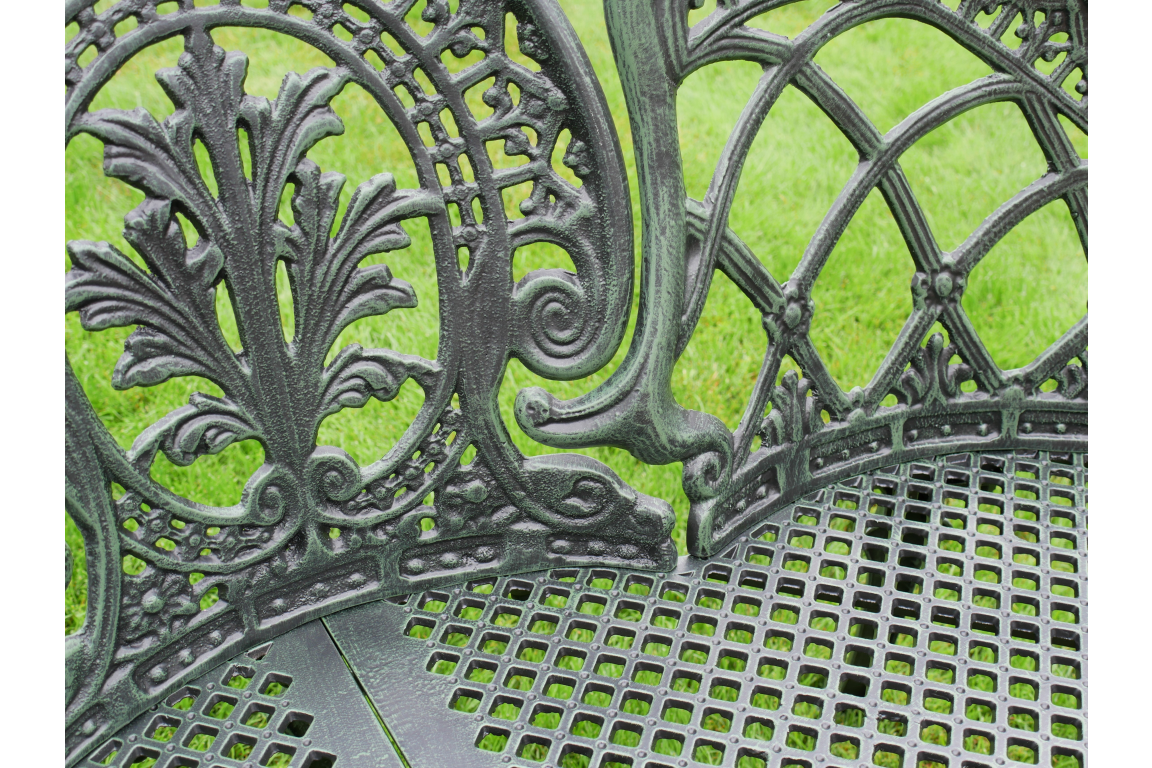 Green Aluminium Bench
