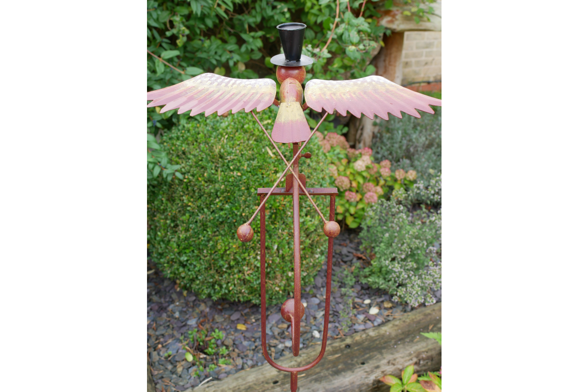 Bird with Top Hat Stake