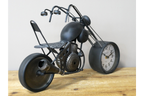 Motorbike Clock
