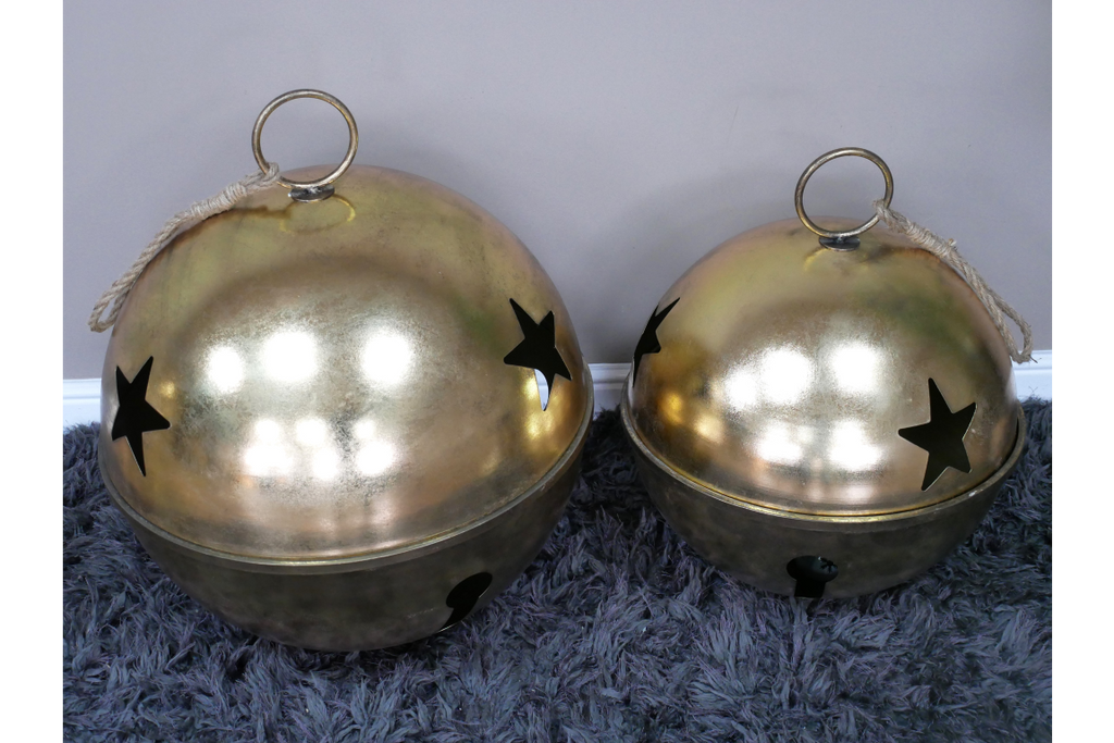 Set  of Two Giant Bells