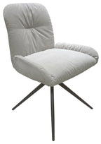 Cairn Motion Dining Table & 4 Light Grey Chairs