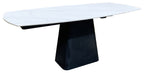 Cairn Motion Dining Table & 4 Light Grey Chairs