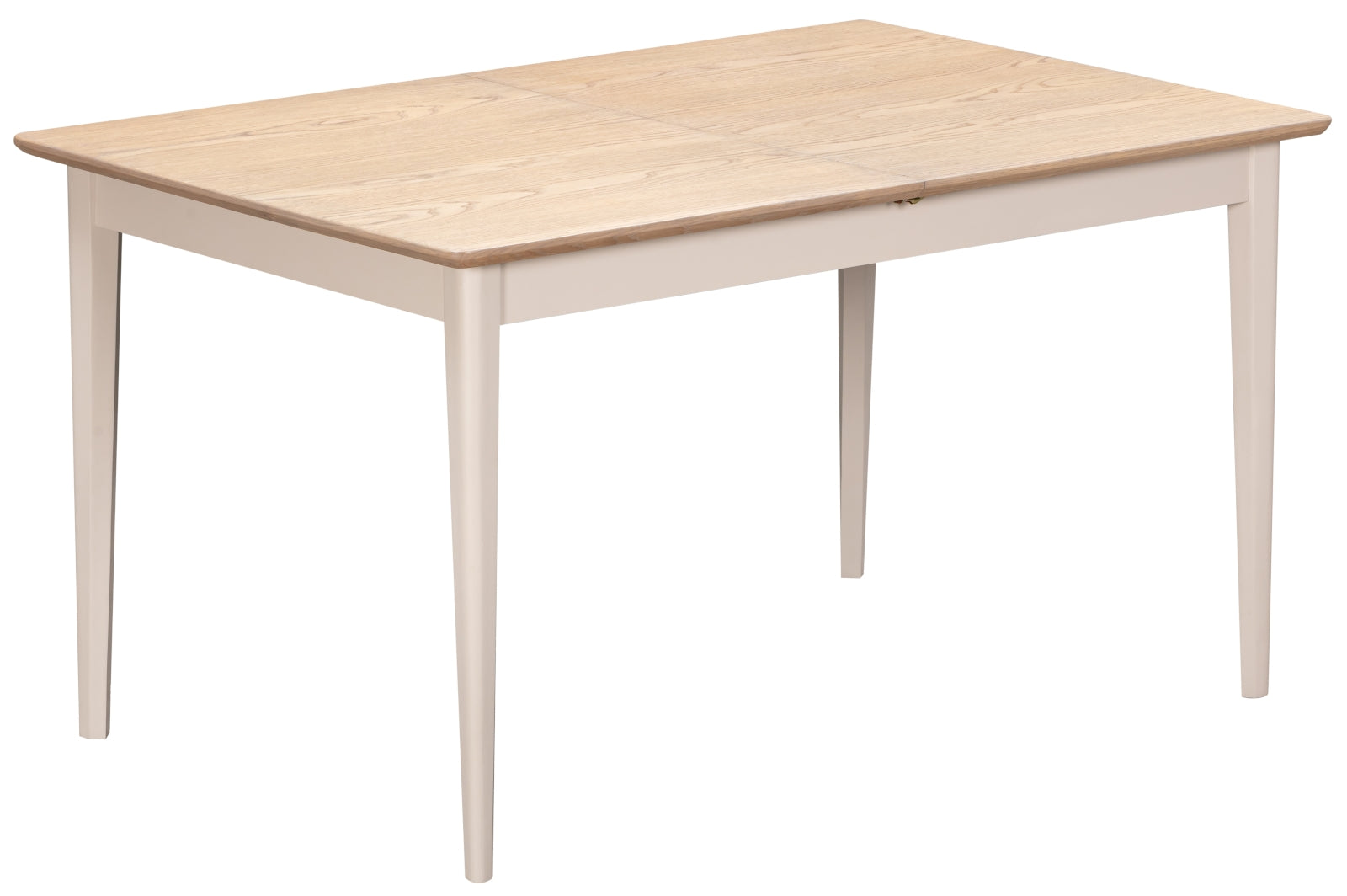 Capri Dining Table & 4 Taupe Dining Chairs