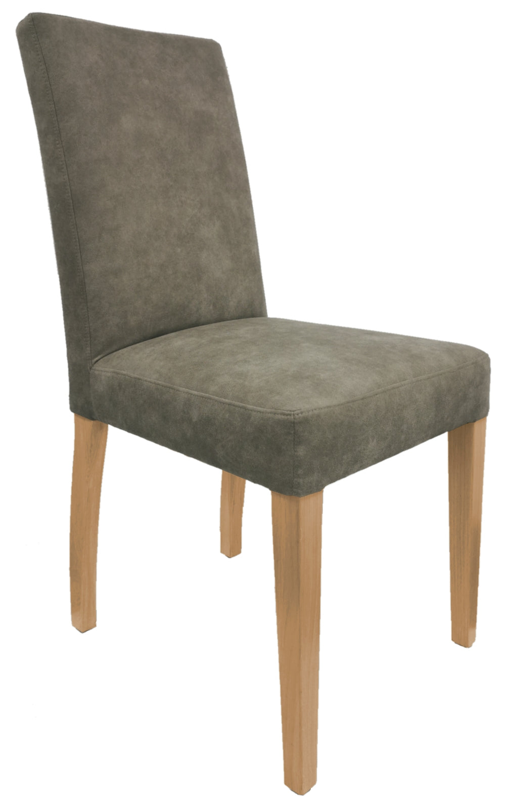Capri Dining Table & 4 Taupe Dining Chairs